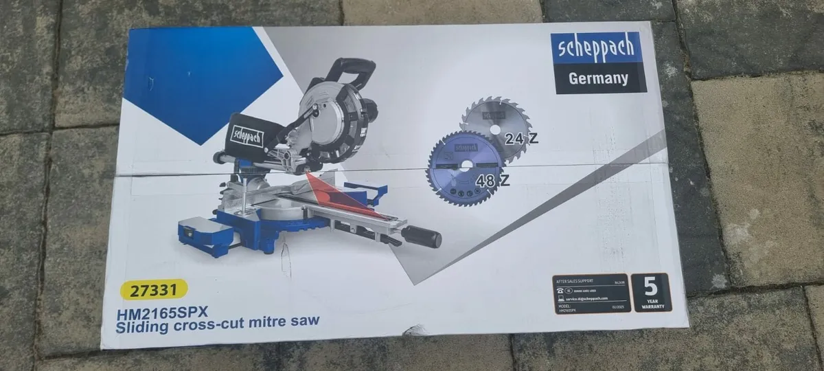 Scheppach Sliding Compound Mitre Saw - Image 3
