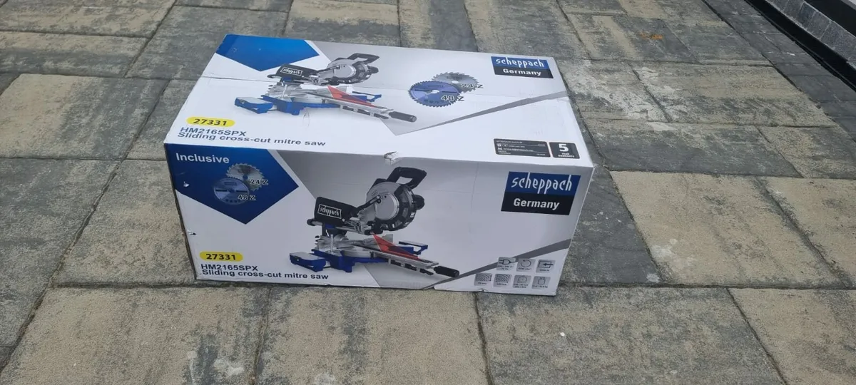 Scheppach Sliding Compound Mitre Saw - Image 4