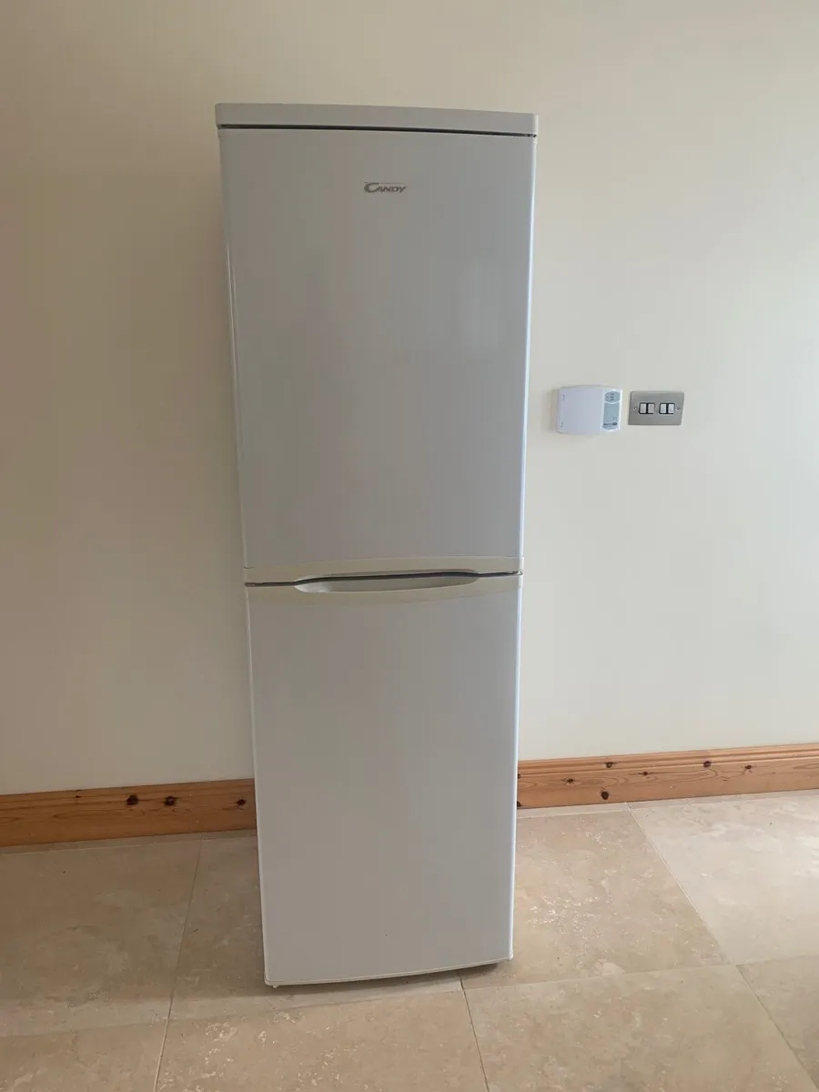 Candy fridge freezer white excellent light use - Image 4