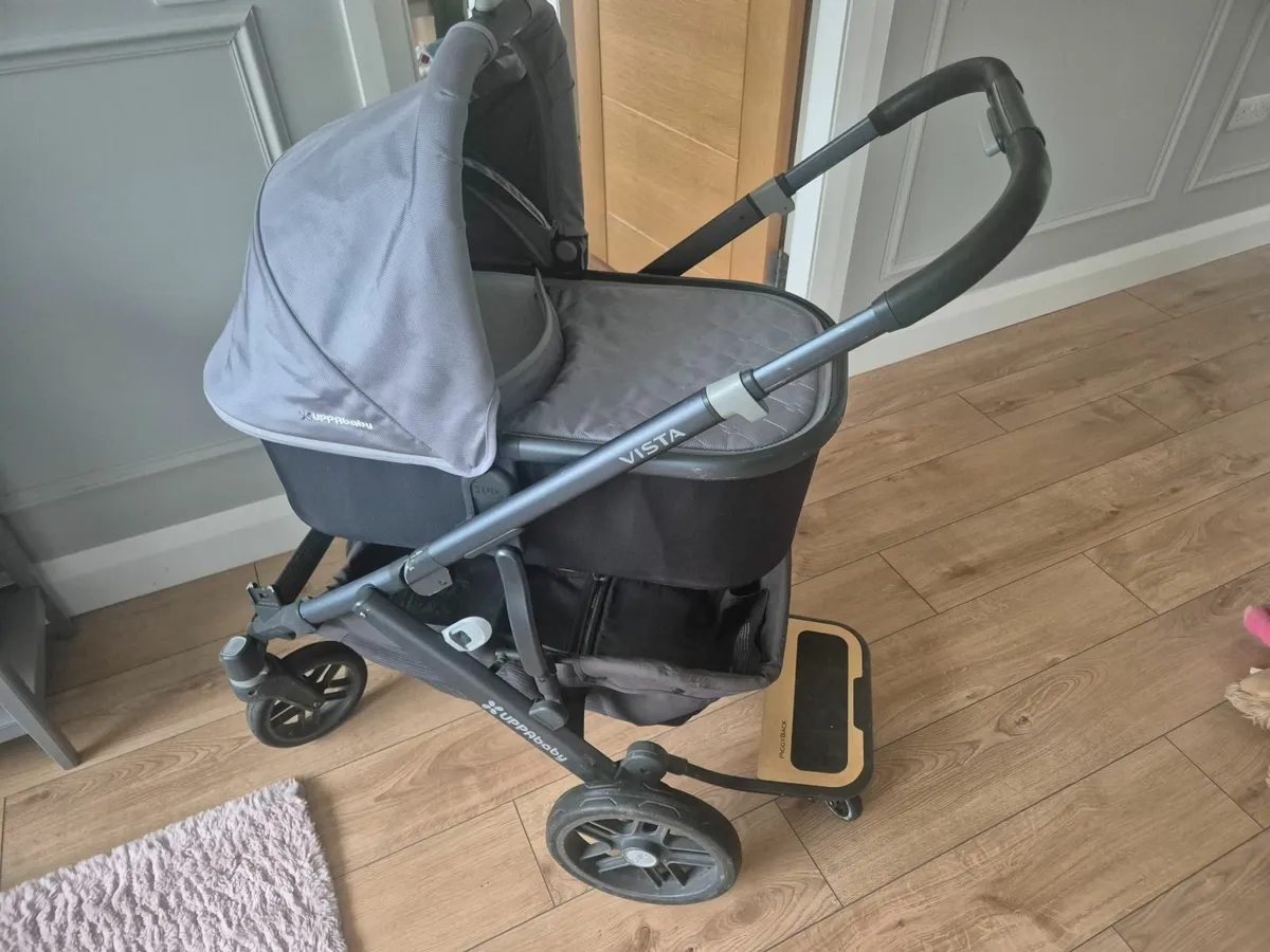 Uppababy vista 2 double buggy complete set - Image 4