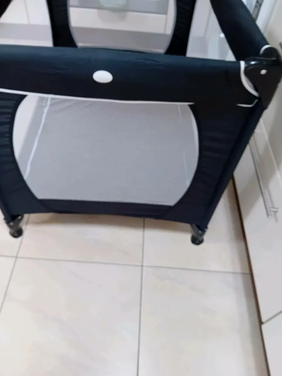 BABY TRAVEL COT AS NEW - Image 2