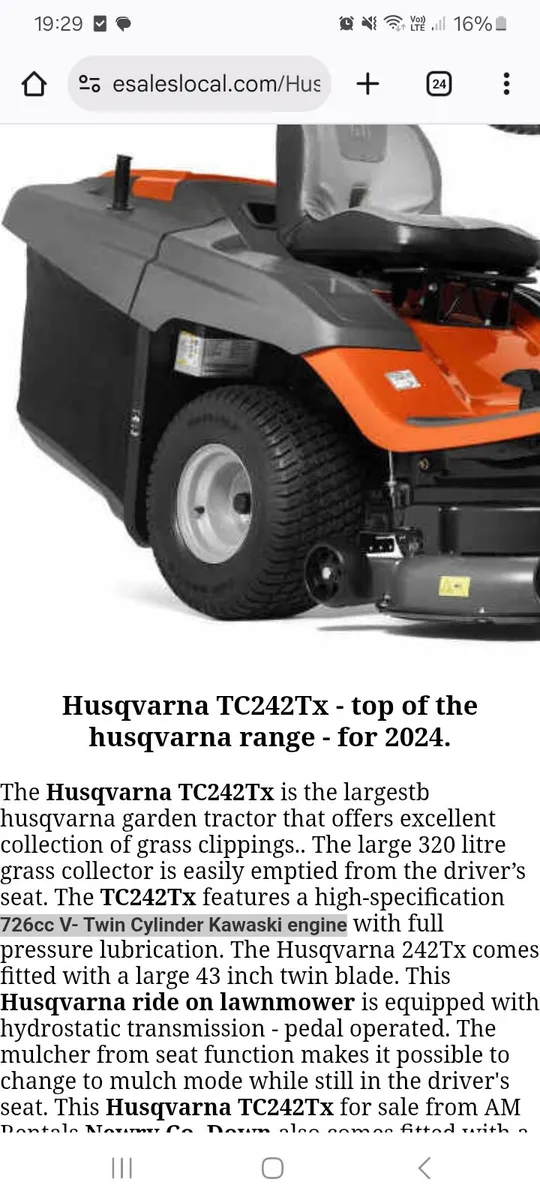 Lawnmower 242tx - Image 2