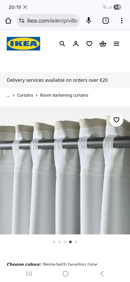 Ikea Curtains - Image 4