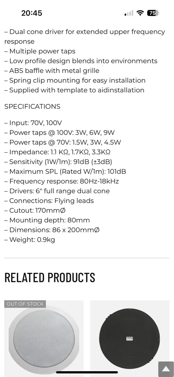 Ceiling Speakers - Image 2