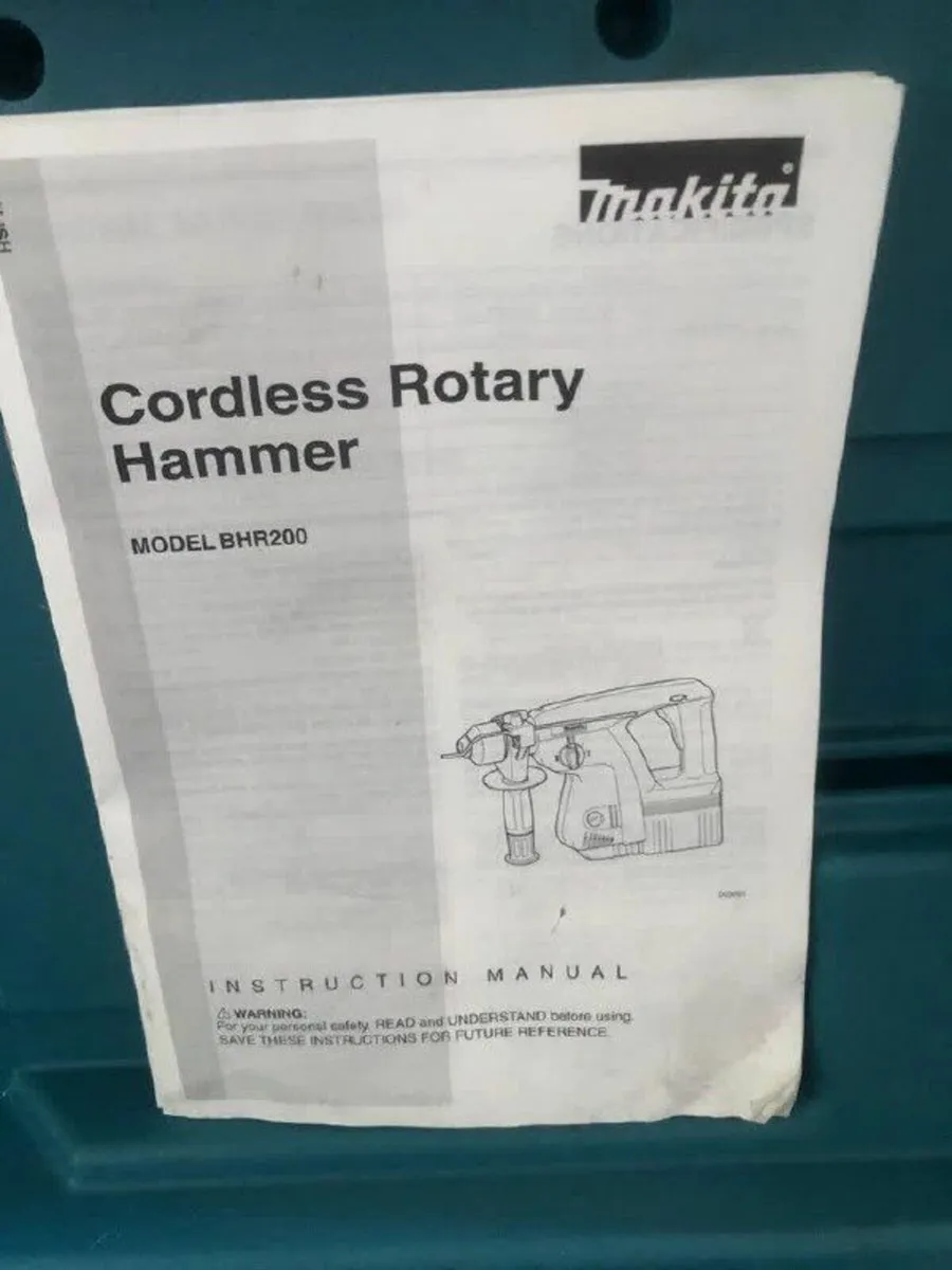 Rotary hammer Makita BHR200 24V - Image 3