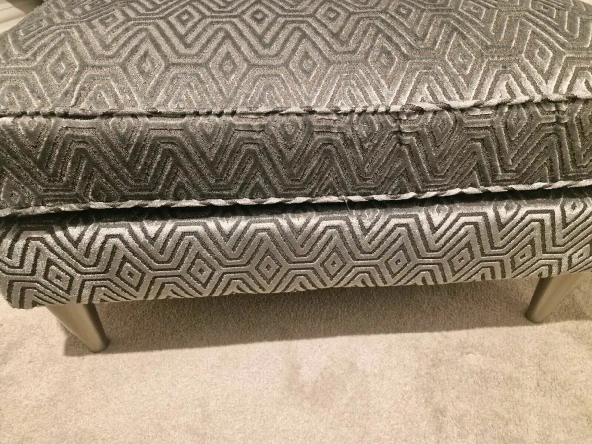 2 Seater Sofa & Footstool ***€400*** - Image 3