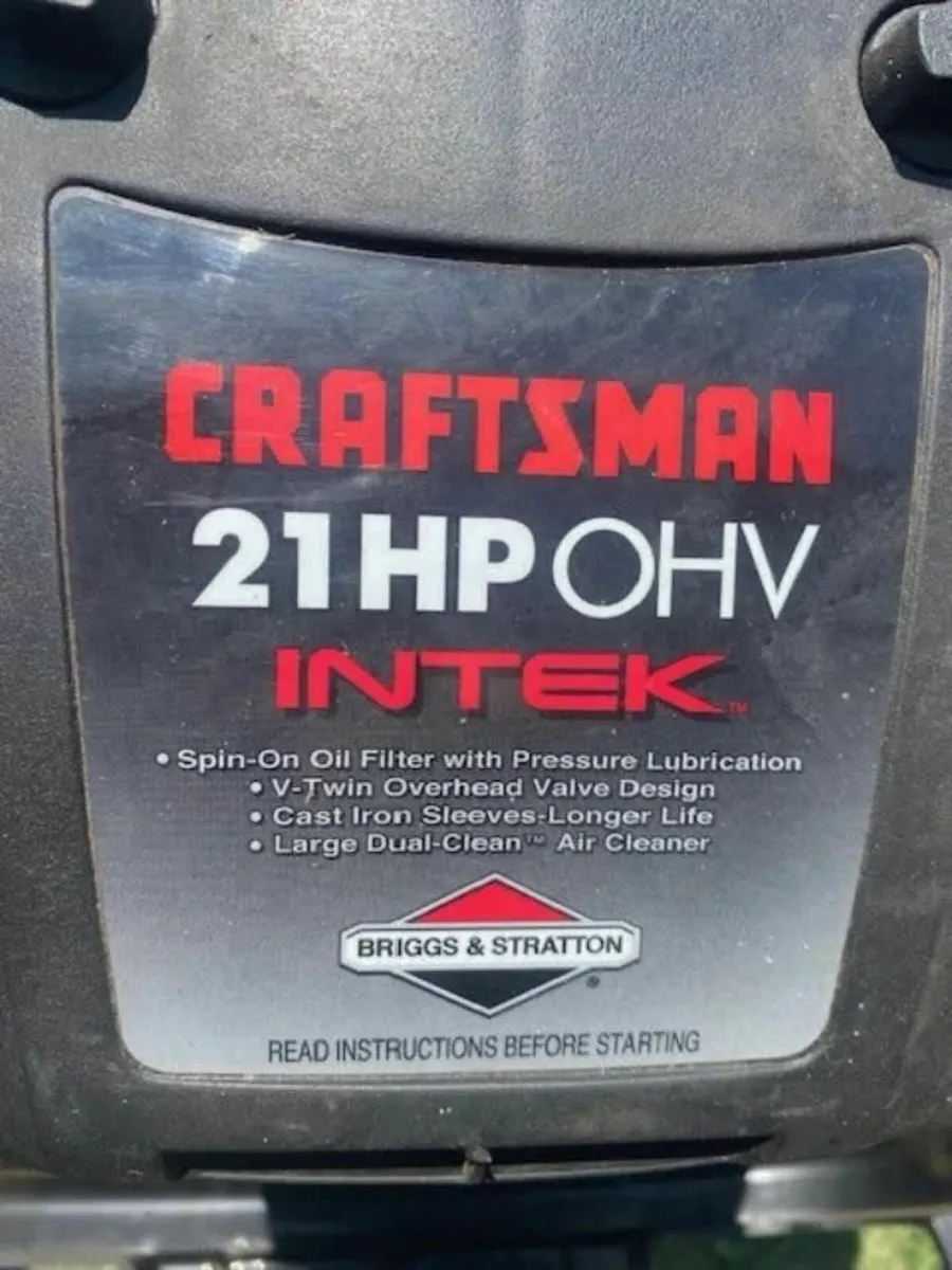 craftsman bob vila signature dyt4000 lawn Tractor - Image 2