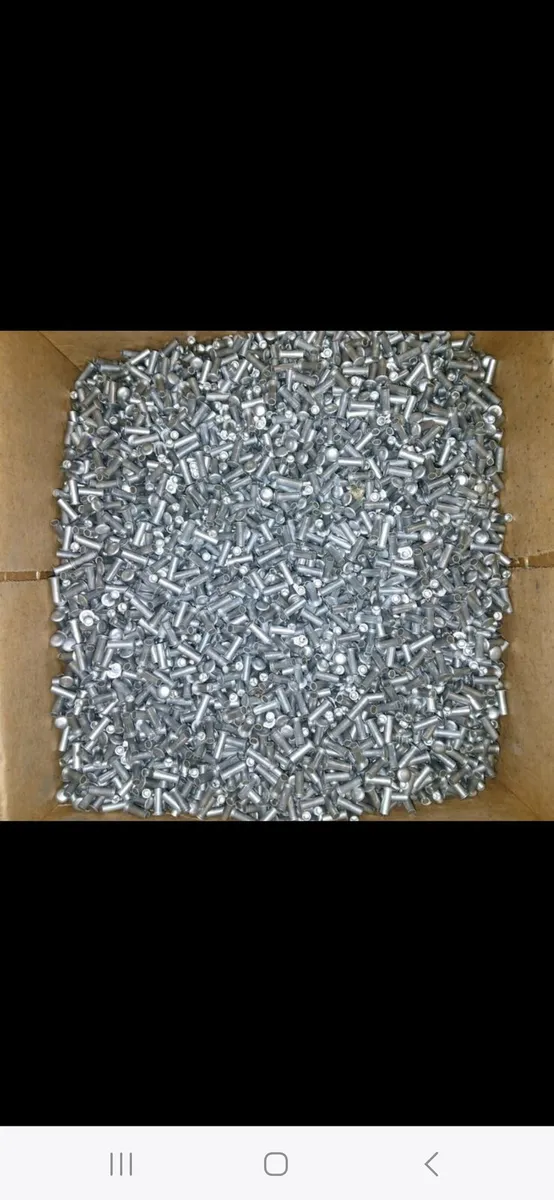 14,000 rivets, each approx 13mm long