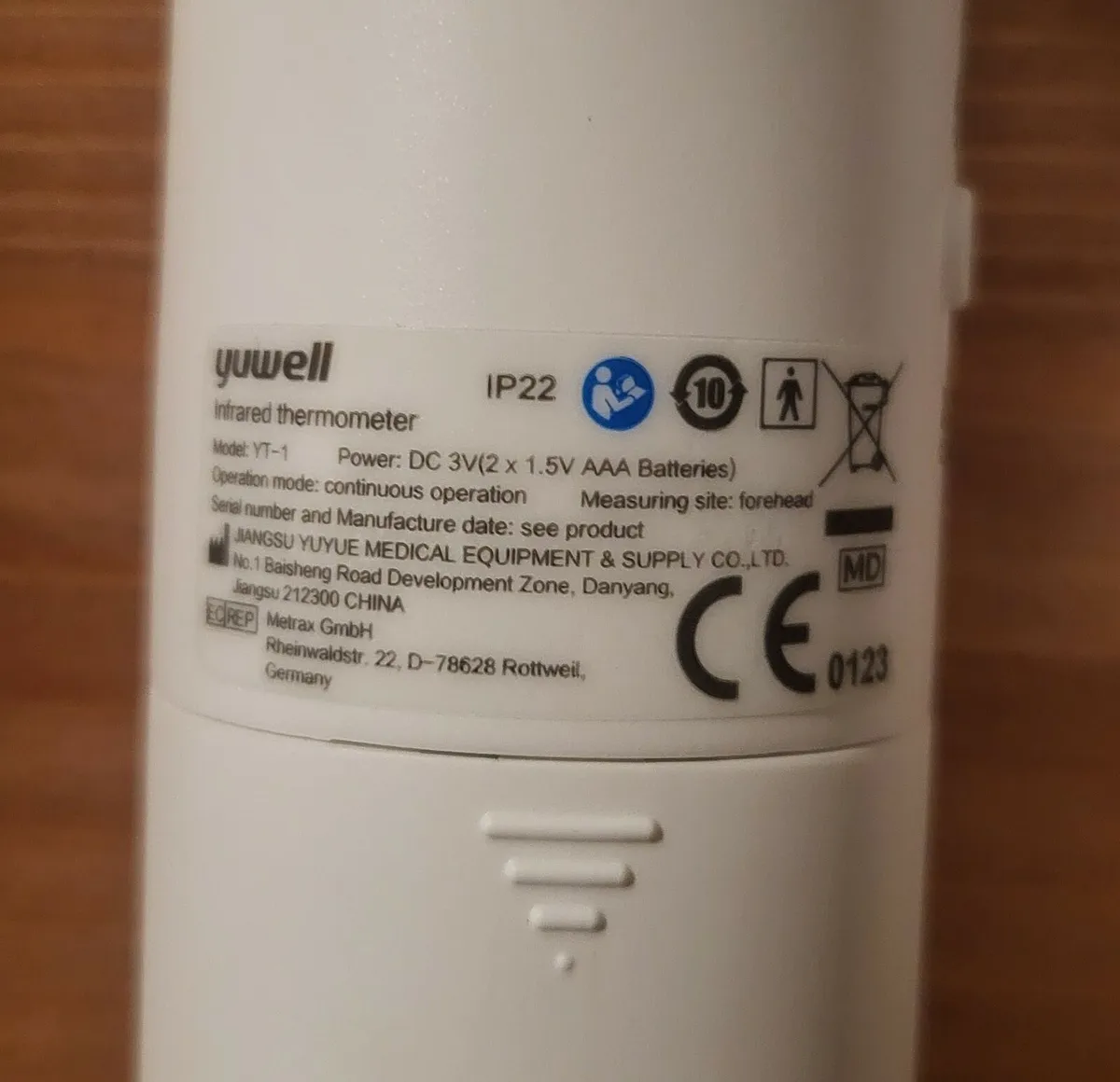 Yuwell Infrared Non-Contact Forehead - Image 3