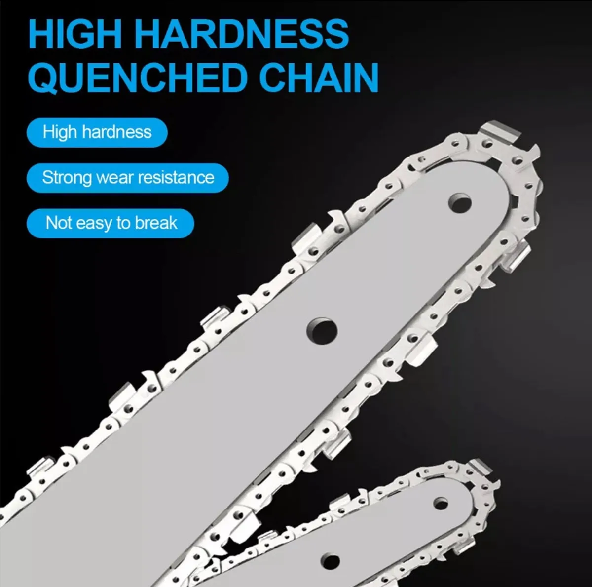 NEW Mini Chainsaw 8” inch 2 Batteries - Image 3