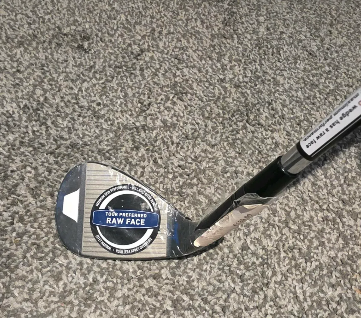 TaylorMade Milled Grind 3 Black Satin Wedge 60° - Image 1