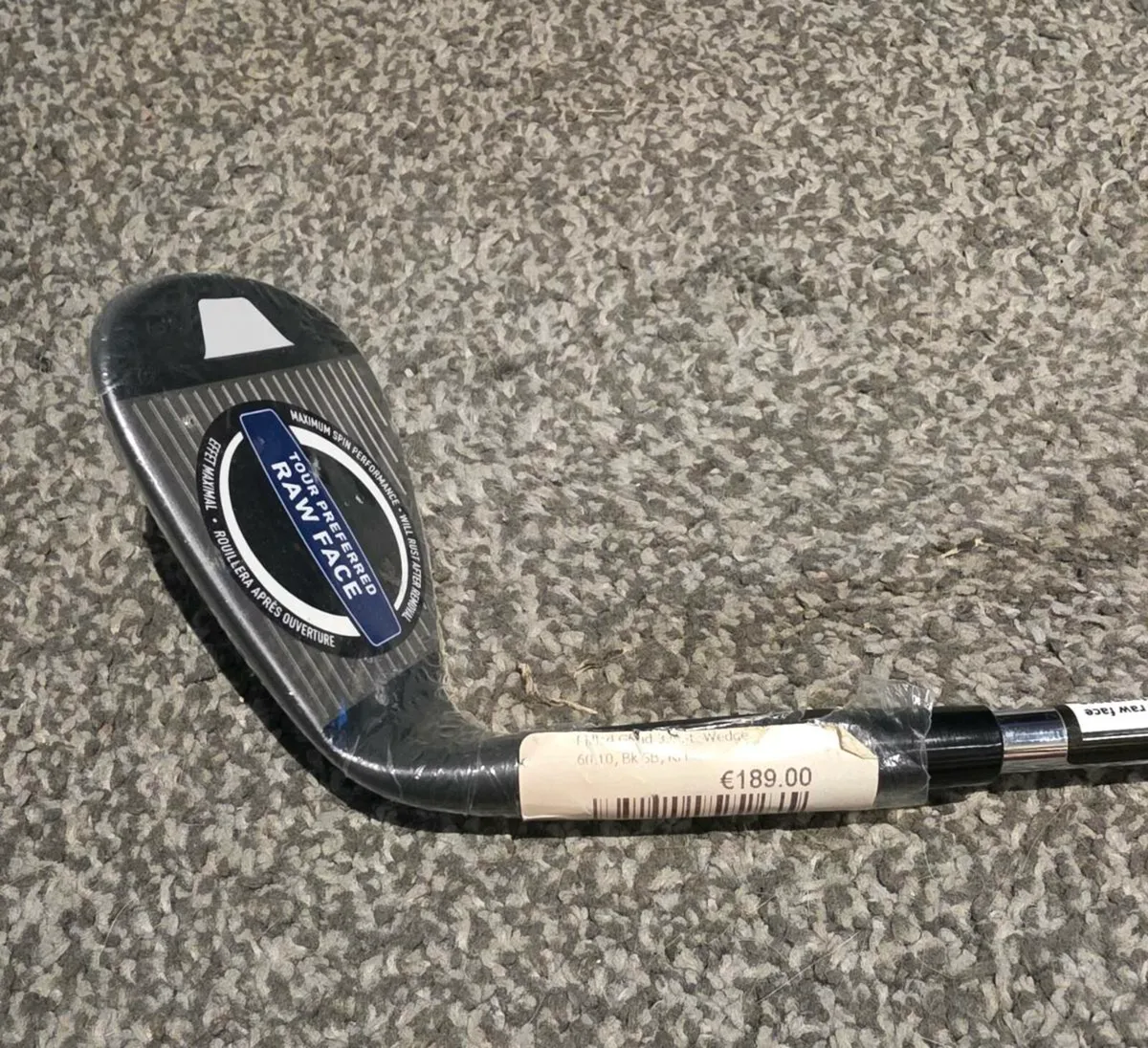 TaylorMade Milled Grind 3 Black Satin Wedge 60° - Image 4