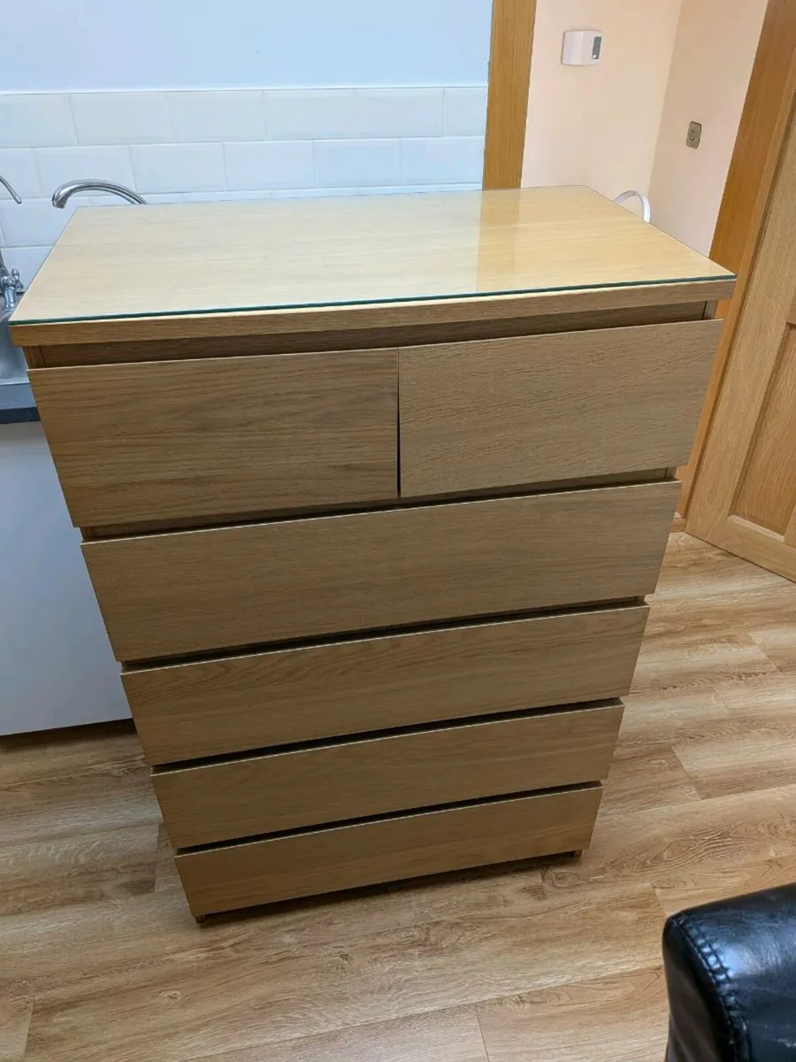 IKEA Malm chest of 6 drawers - Image 1