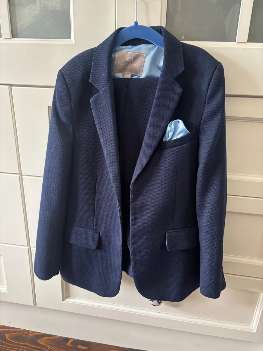 Paul Costelloe Boys Communion Suit and Shirt - Image 1