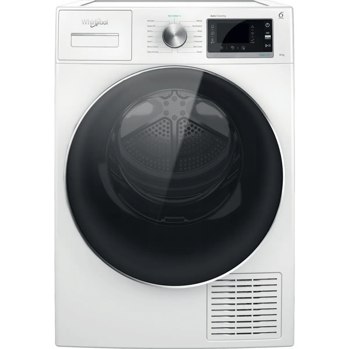 Whirlpool 6th sense 9kg dryer.