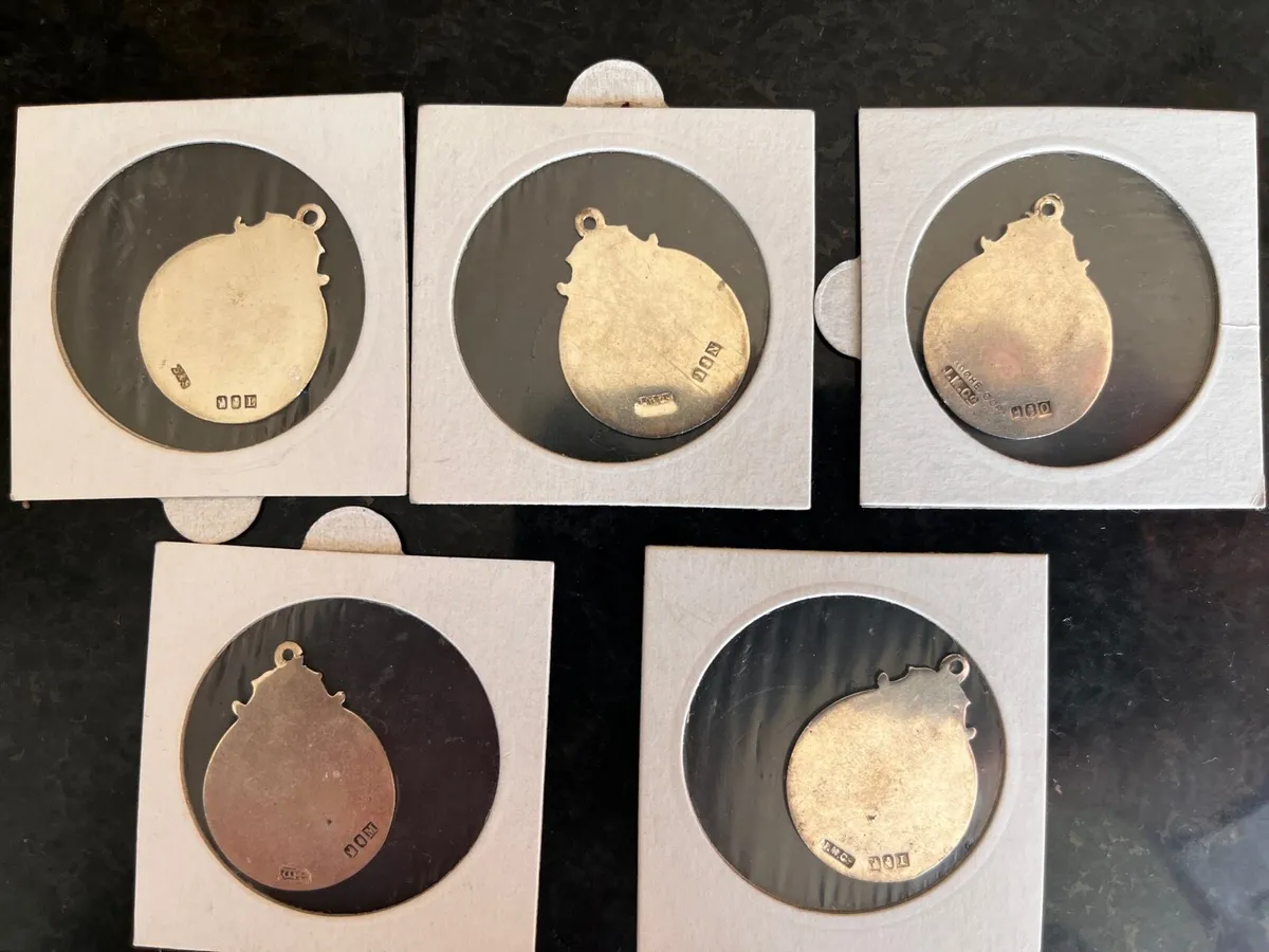 Five Dublin silver medals - Image 3