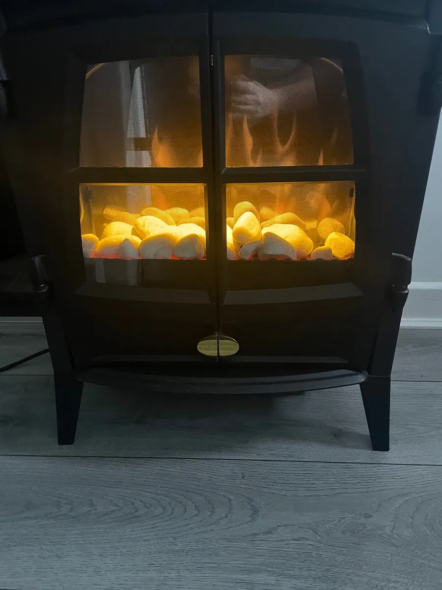 Electric stove fire