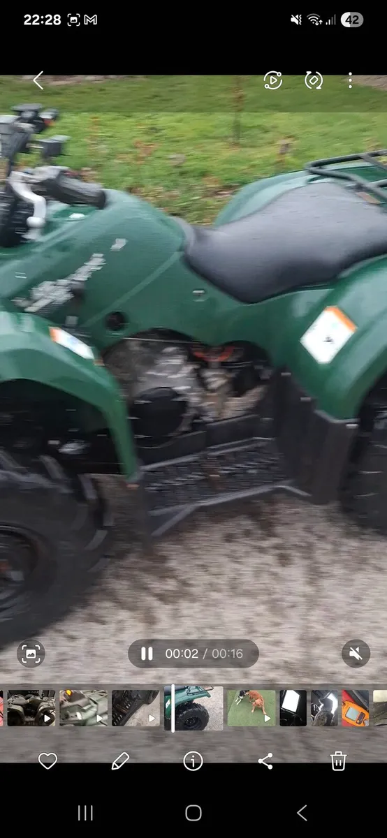 2017 suzuki 400 - Image 4