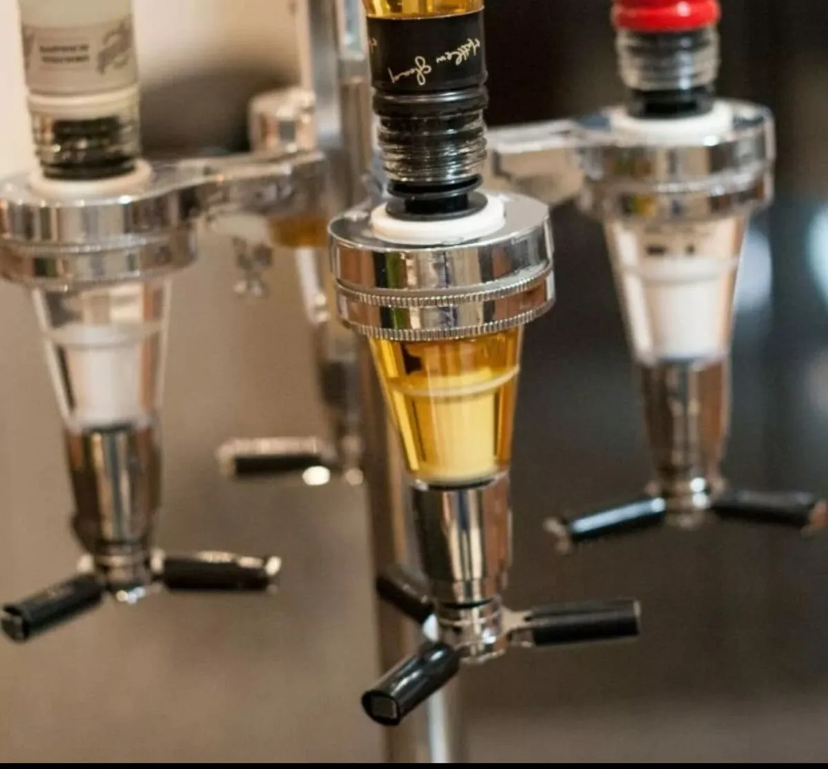 6 Bottle Rotary Home Bar Drinks Optic Dispenser - Image 4