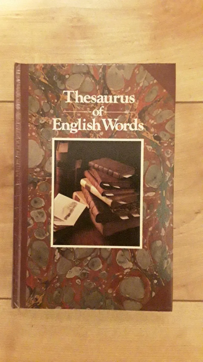 Thesaurus of english words