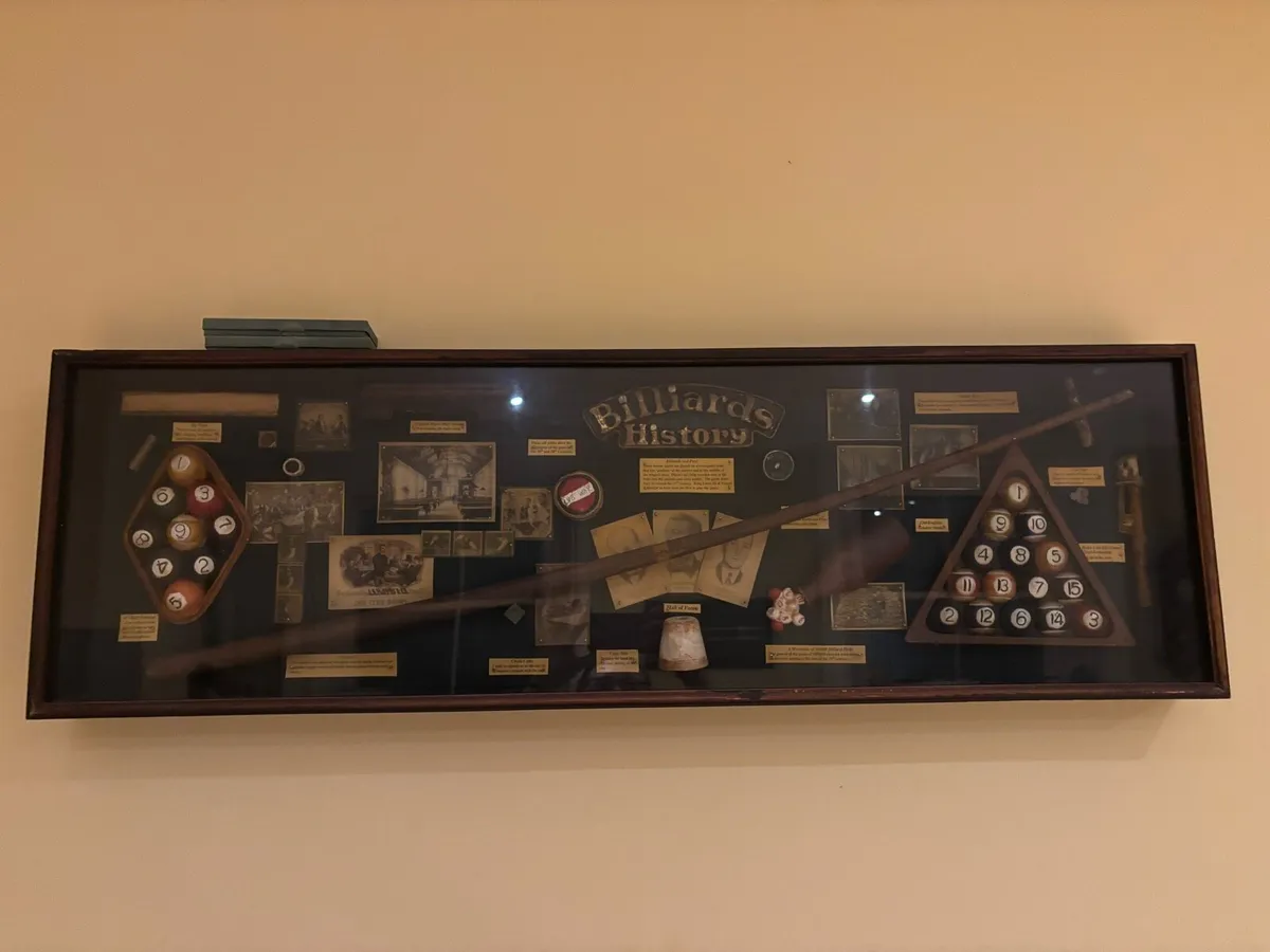 Billiards wall art