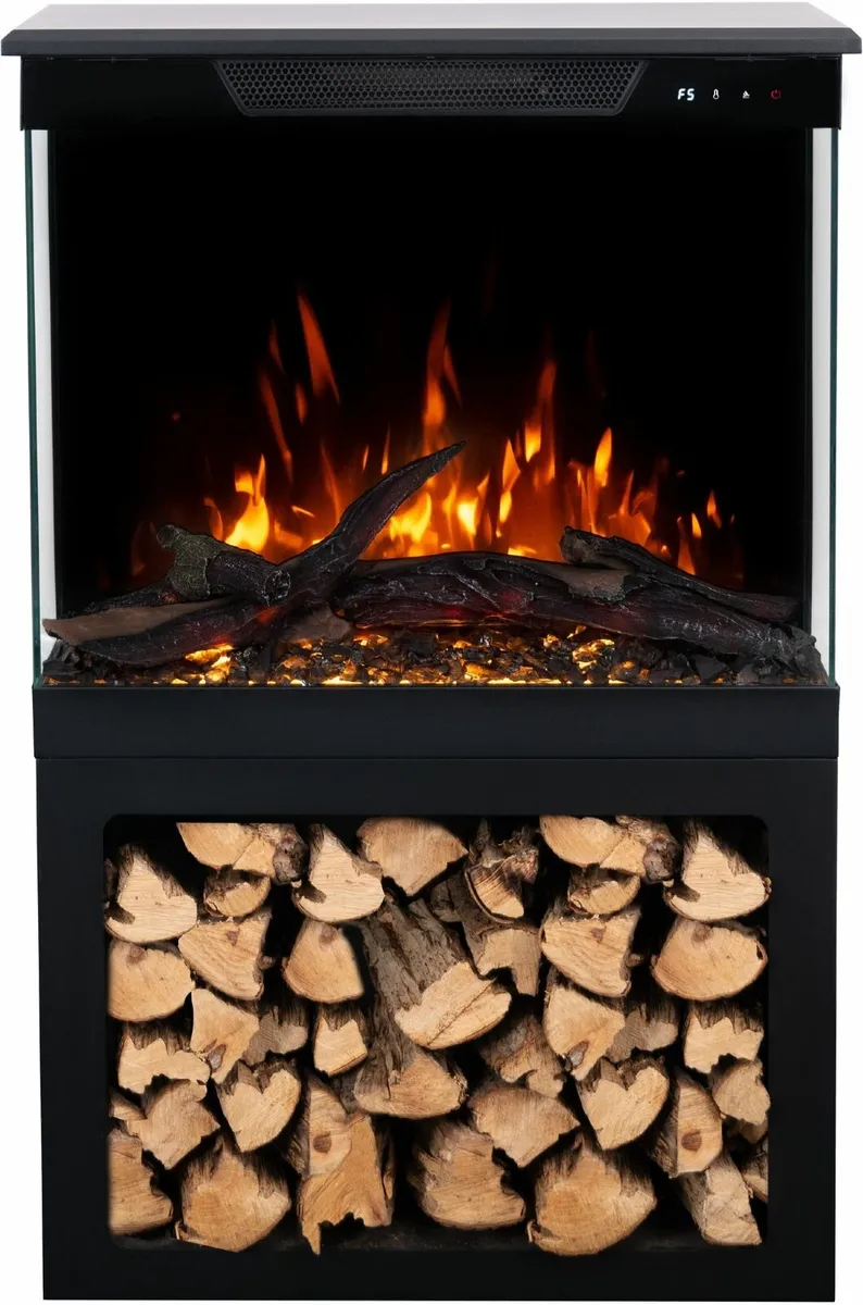 3 sides electric freestanding fireplace - Image 1