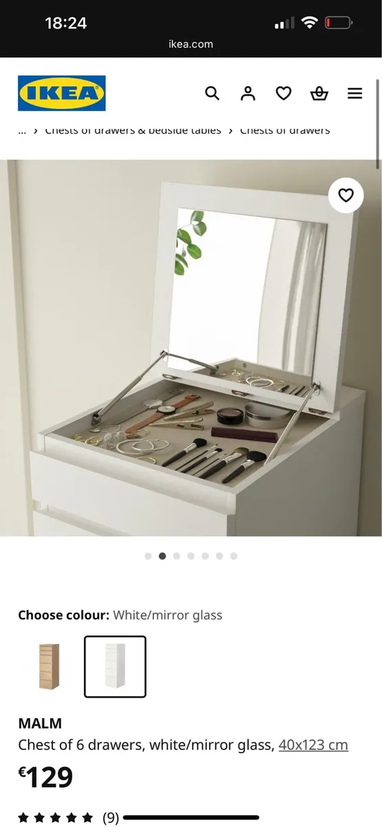 Tall chest of drawers - Image 2