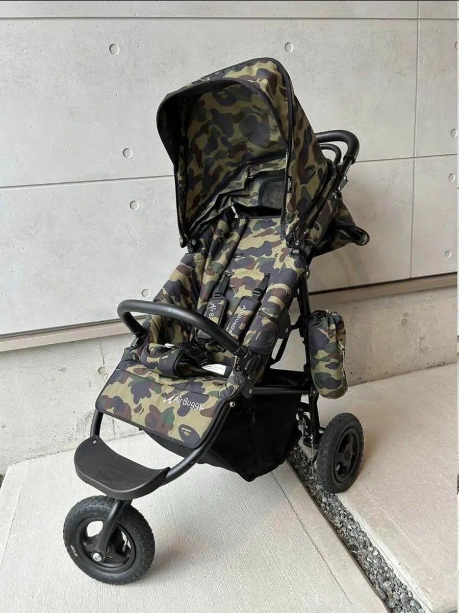 BAPE x AirBuggy ABC Camo Stroller Baby Buggy - Image 1