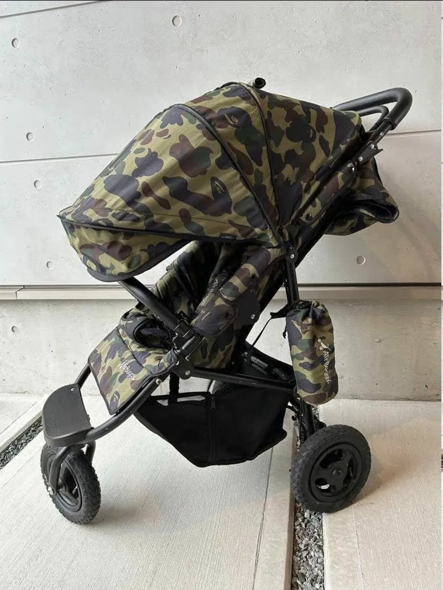 BAPE x AirBuggy ABC Camo Stroller Baby Buggy - Image 3