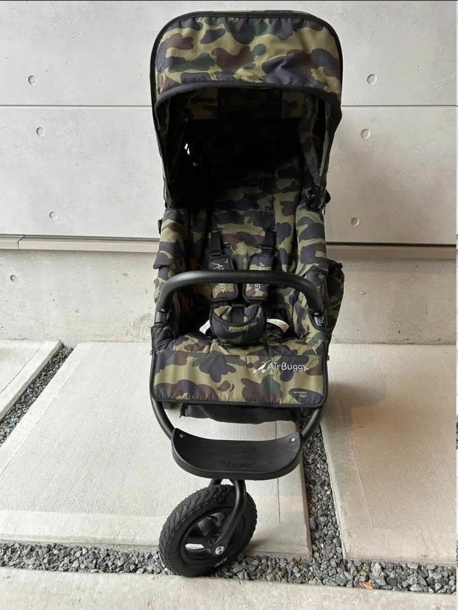 BAPE x AirBuggy ABC Camo Stroller Baby Buggy - Image 4