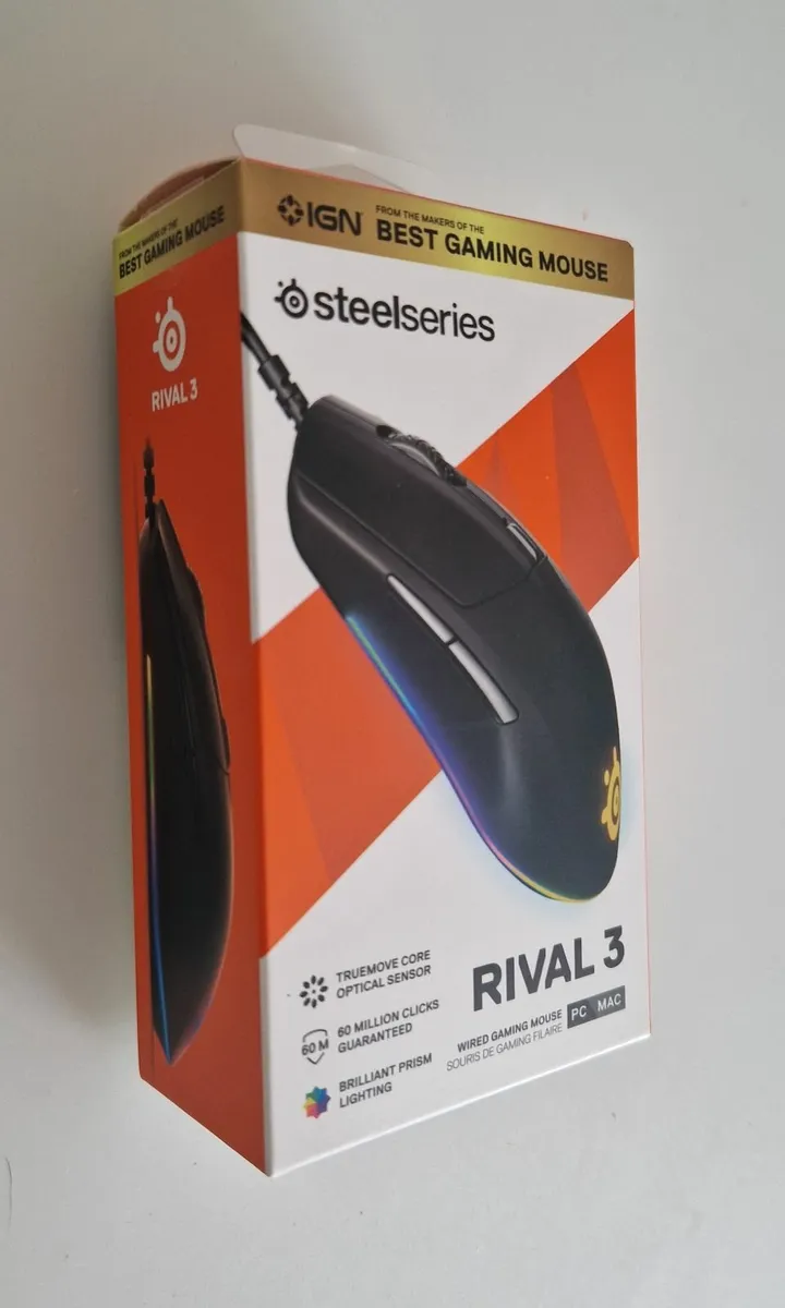 SteelSeries Rival 3 Wired Gaming Mouse - Image 1