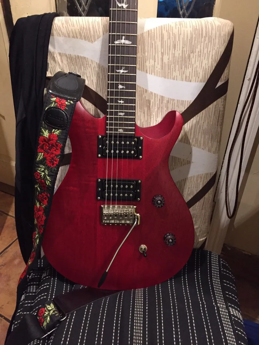 PRS SE CE24 Satin Vintage Cherry - Image 1