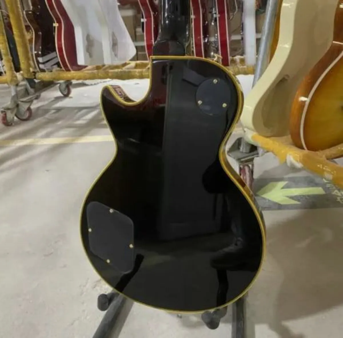 Electric Guitar, Mahogany Body, Decayed Maple Top, - Image 2