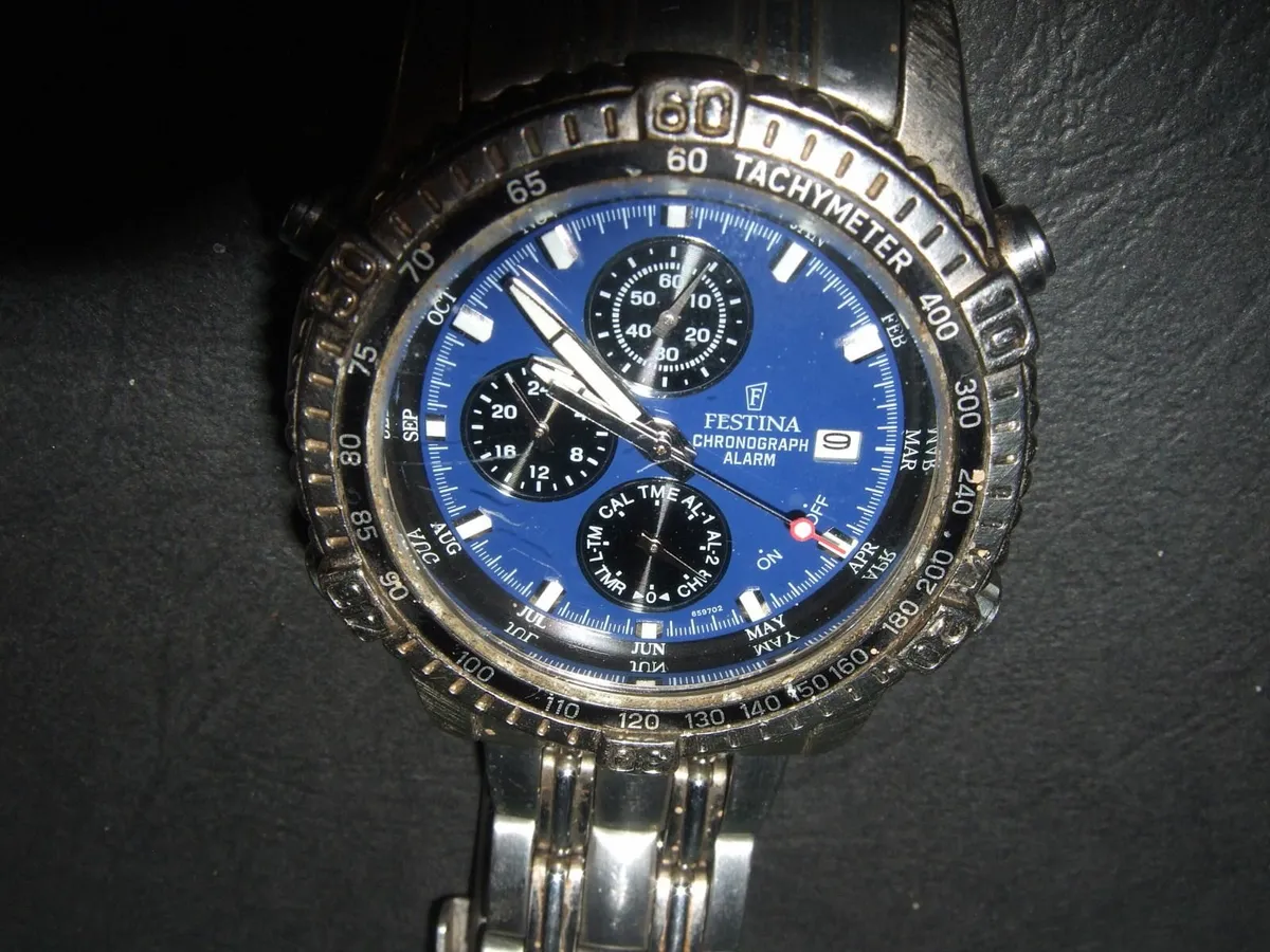 Vintage Festina Chronological Alarm - Image 3