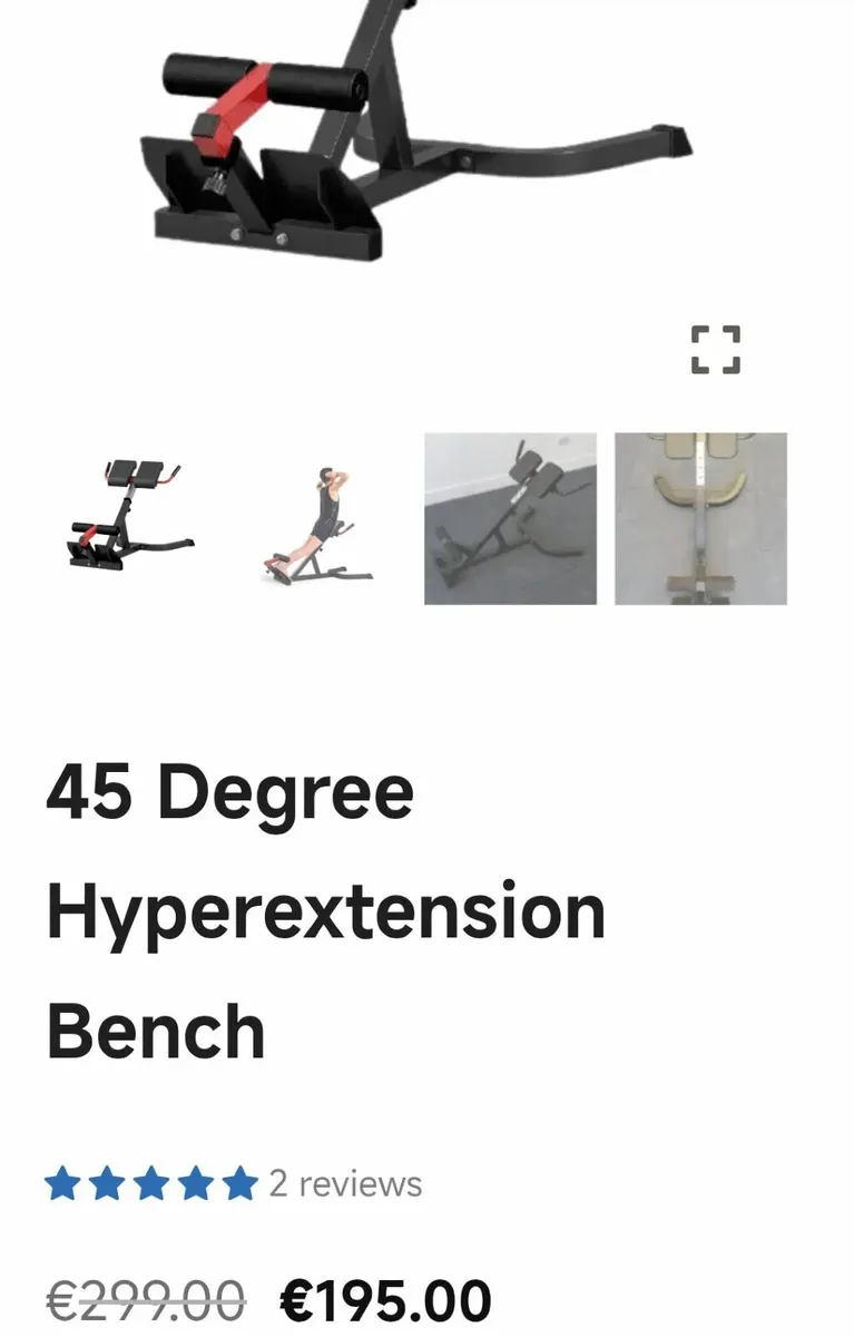 Hyperextension bench - Image 2