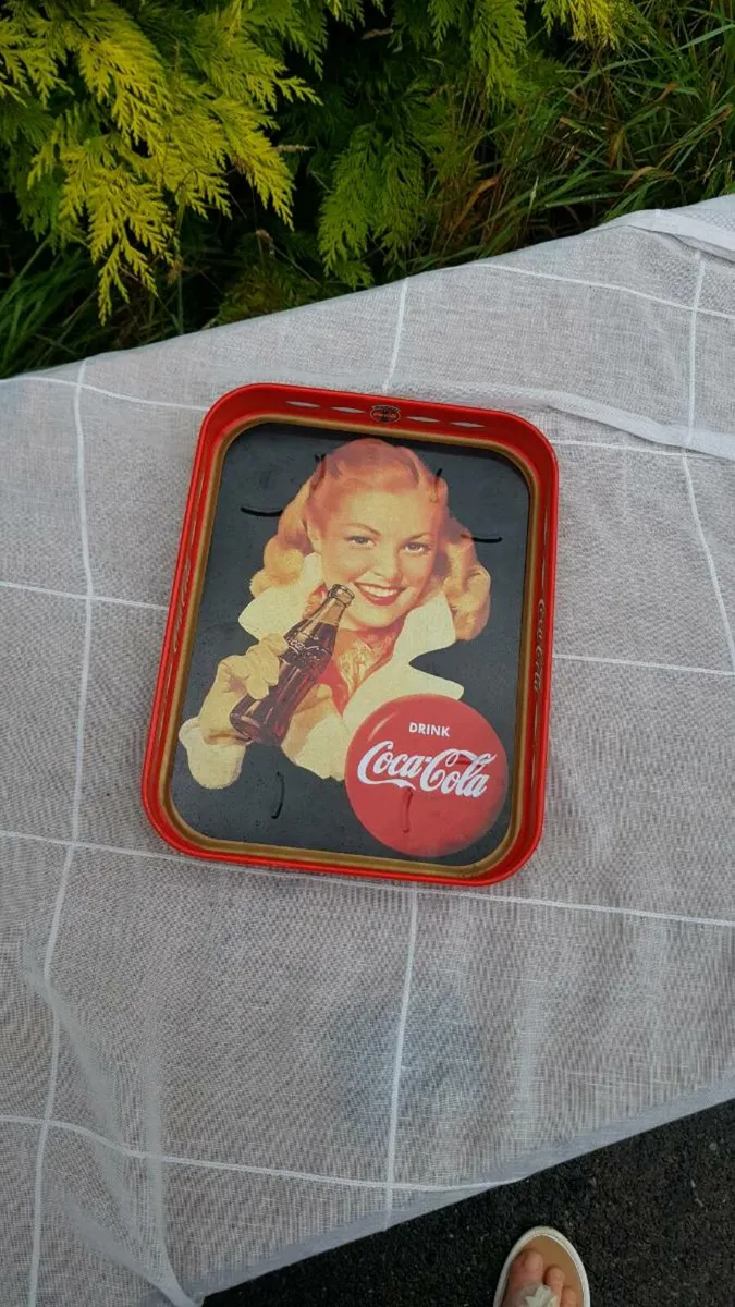Coca cola small tray postage possible