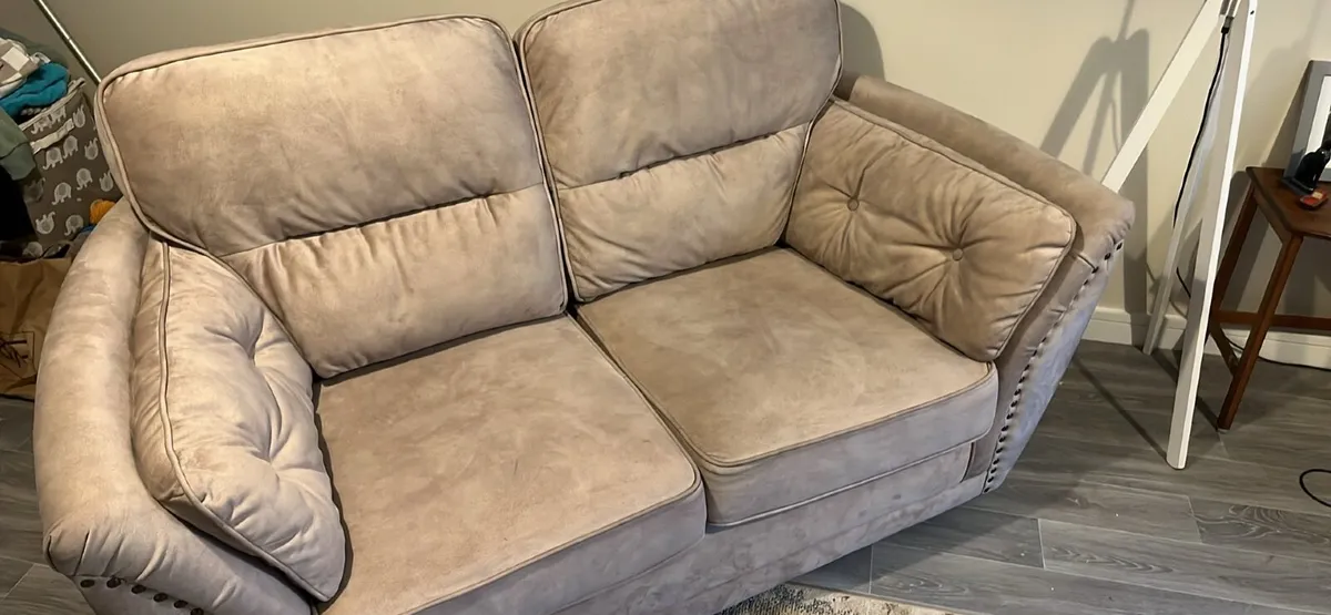 🔥 2 / 3-Seater Sofa Set – Champagne Mink – Excell - Image 2