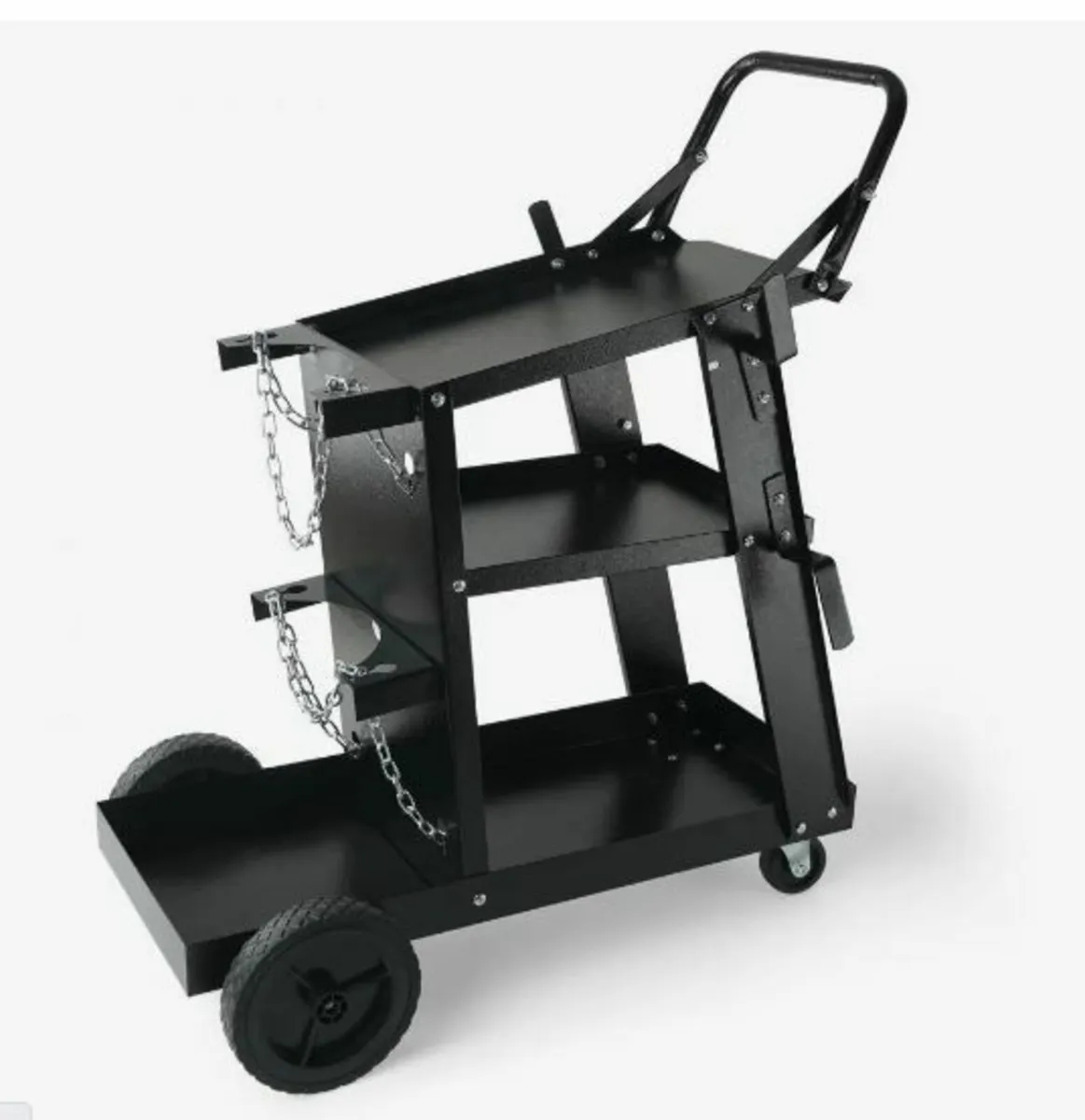 Welding Cart, 3-Tier Heavy Duty Welder Cart - Image 1