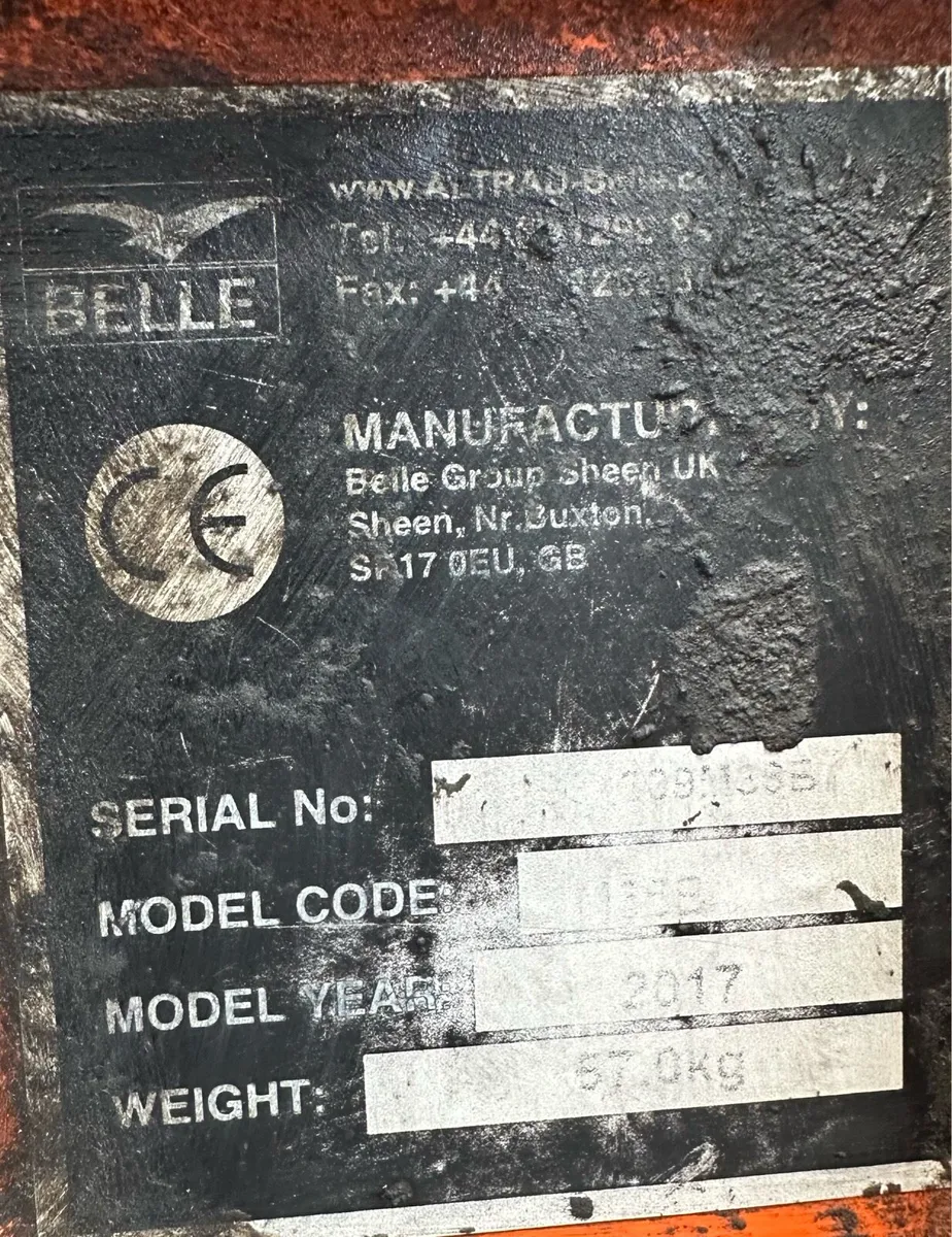 Belle Electric Cement Mixer - Image 4