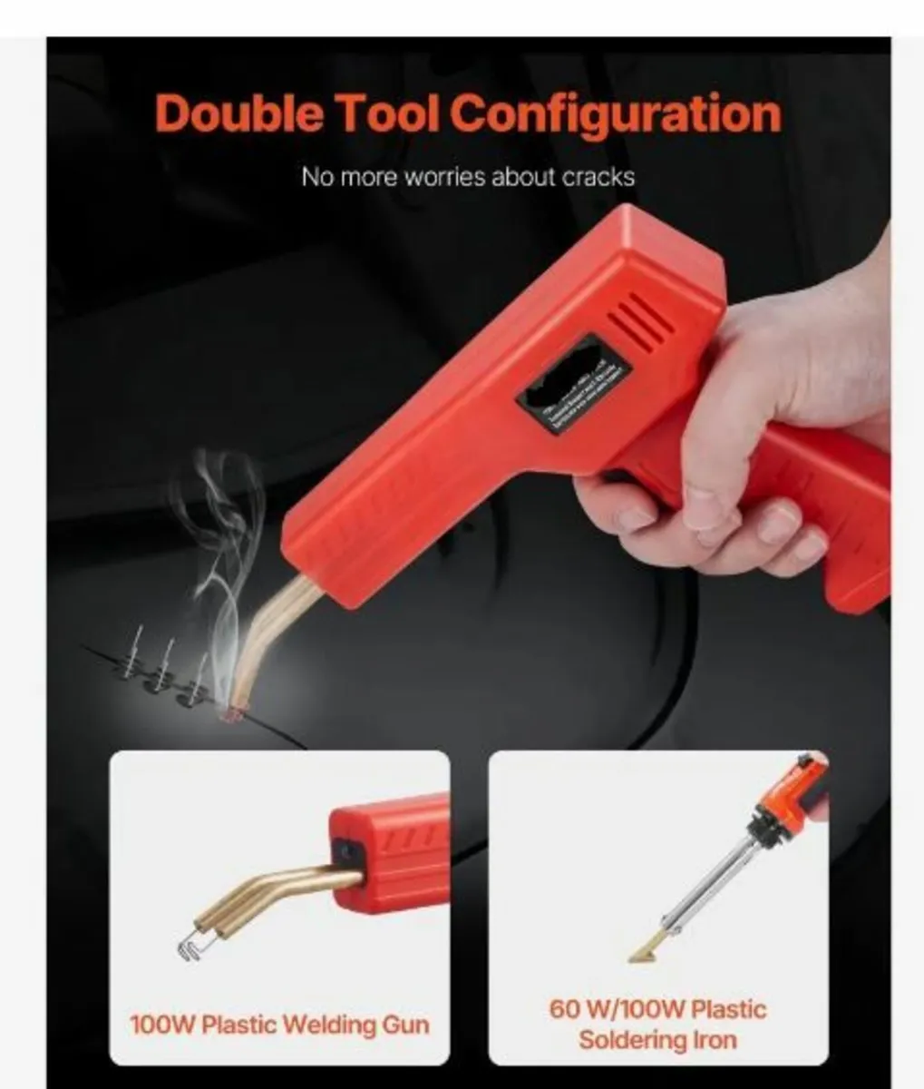 Plastic Welder Kit 100W Plastic Welder Gun - Image 2