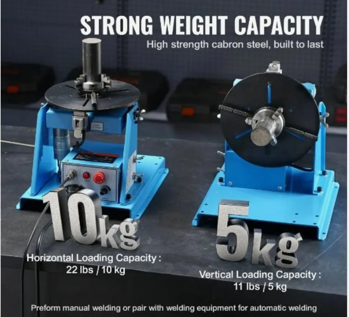 10KG Rotary Welding Positioner 0-90° Positioning - Image 2