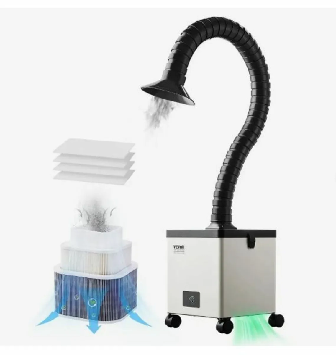 Solder Fume Extractor 85W Brushless Smoke - Image 1