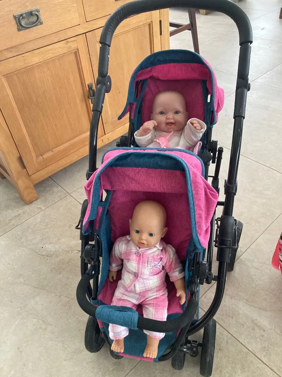 Dolls/double buggy - Image 3