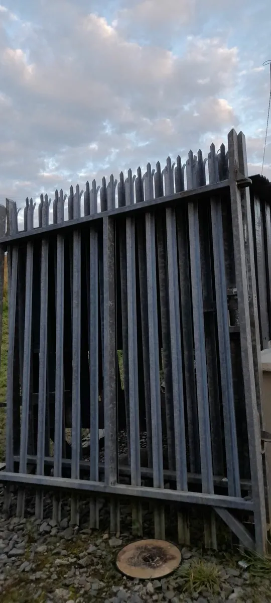 Galvanised Security gates - Image 1