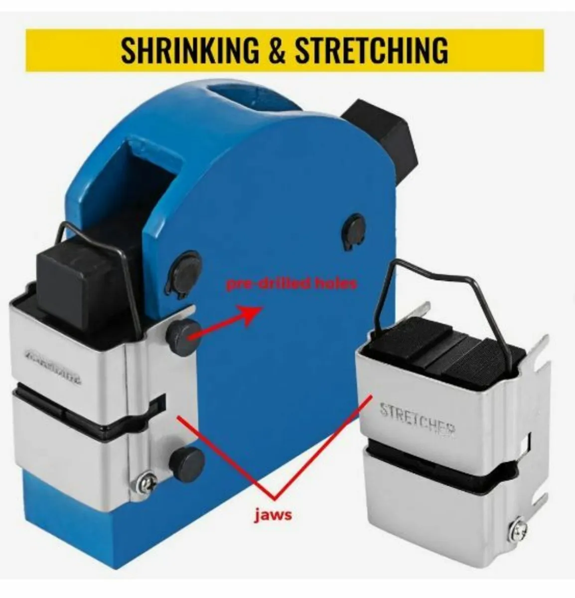 Sheet Metal Fabrication Shrinker Stretcher Set - Image 3