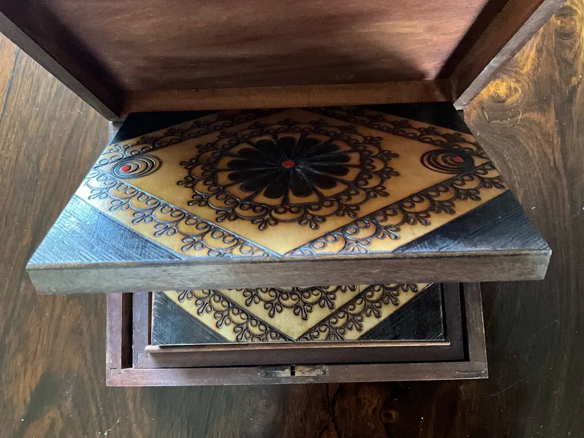 Set of 5 Decorative Wooden Boxes - Image 3