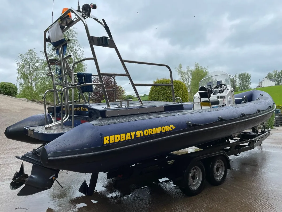 Red Bay 7.4m RIB Boat - Image 3