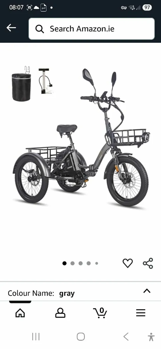 Fatfrees f20 mate tricycle  for sale - Image 3