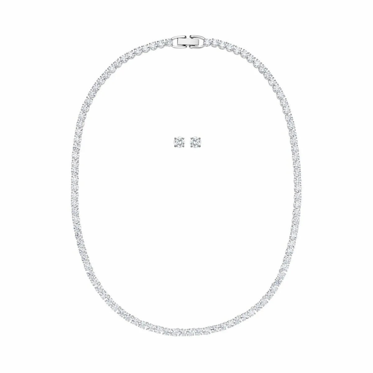 limited edition swarovski set earrings and necklac - Image 2