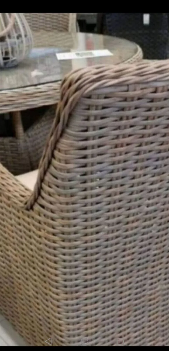 **CLEARANCE** Brand New Basket Rattan 6 Seater C/W - Image 2